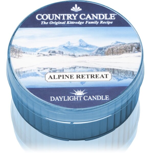 Country Candle Alpine Retreat čajna svijeća 42 g