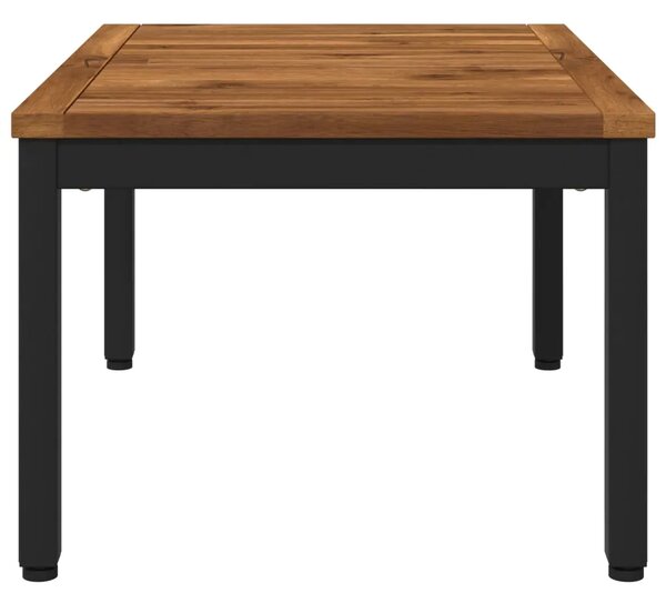 Stolić za kavu Prirodna i crna 49 x 68 5 x 36 cm - 50 x 68 5 x 36 cm Prirodna i crna