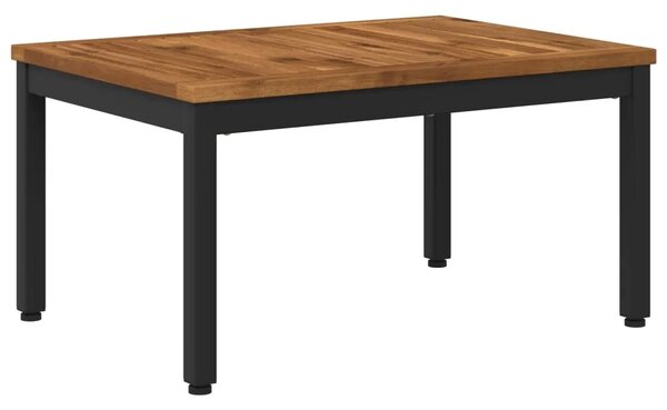 Stolić za kavu Prirodna i crna 49 x 68 5 x 36 cm - 50 x 68 5 x 36 cm Prirodna i crna