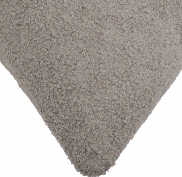 Presvlaka za jastuk 2 pcs HEERLEN Svjetlosiva 30 x 50 cm Bouclé - Svjetlosiva 30 x 50 cm 2