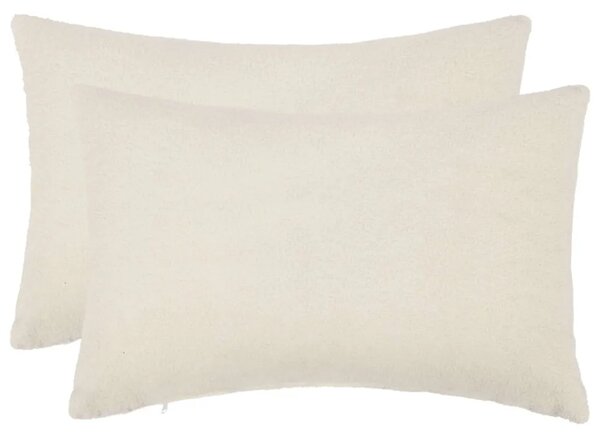 Presvlaka za jastuk 2 pcs HEERLEN Krem 30 x 50 cm Bouclé - Krem 30 x 50 cm 2