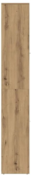 Kupaonski ormarić Artisan hrast 30x30x183 5 cm izrađeno drvo - Artisian oak S ručkom