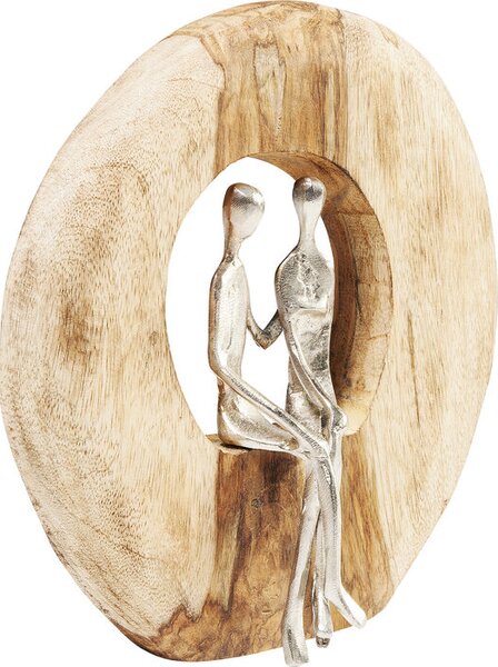 Ukrasna Figura Couple in log