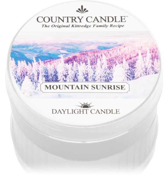 Country Candle Mountain Sunrise čajna svijeća 42 g