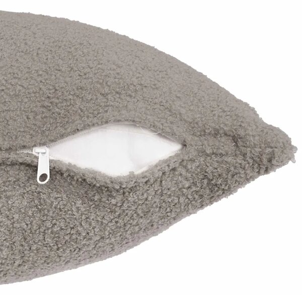 Presvlaka za jastuk 2 pcs HEERLEN Svjetlosiva 30 x 50 cm Bouclé - Svjetlosiva 30 x 50 cm 2