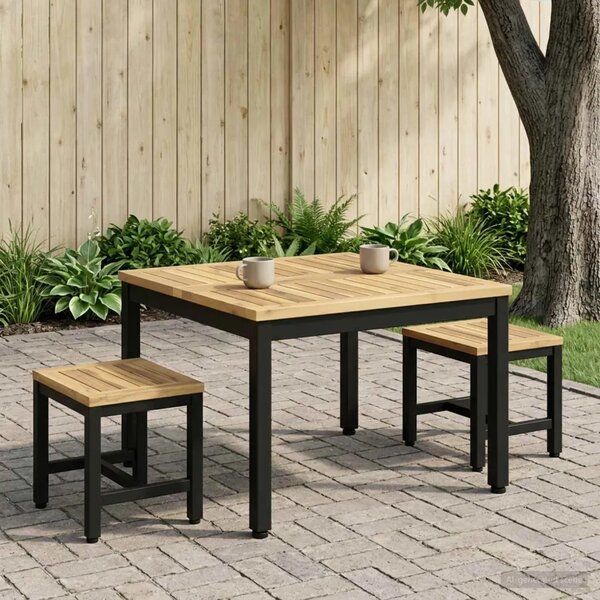 Stolić za kavu Bijela i crna 60 x 60 5 x 36 cm - 60 x 60 5 x 36 cm Bijela i crna