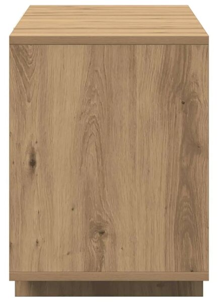 TV ormarić Artisan hrast 130x35x50 cm izrađeno drvo - Hrast artisan