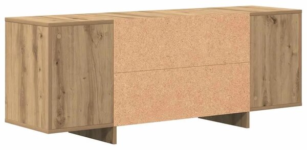 TV ormarić Artisan hrast 130x35x50 cm izrađeno drvo - Hrast artisan