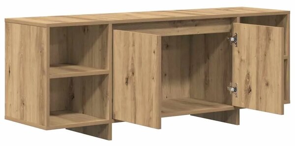 TV ormarić Artisan hrast 130x35x50 cm izrađeno drvo - Hrast artisan