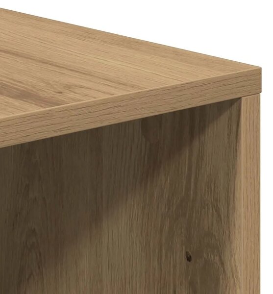 TV ormarić Artisan hrast 130x35x50 cm izrađeno drvo - Hrast artisan