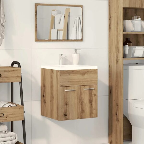 Kupaonski ormarić za Lavabo - Umivaonik Artisan hrast izrađeno drvo - Hrast artisan 41 x 38.5 x 46 cm