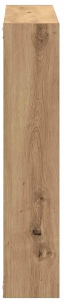 Zidna polica Artisan hrast 90x16x78 cm izrađeno drvo - Hrast artisan
