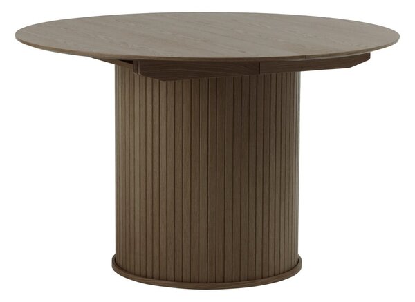 Okrugli proširiv blagovaonski stol ø 120 cm Nola – Unique Furniture