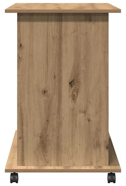 Stol za računalo Artisan hrast 80x50x75 cm konstruirano drvo - Hrast artisan