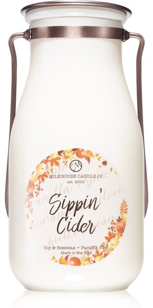 Milkhouse Candle Co. Drink Up! Sippin’ Cider mirisna svijeća 454 g