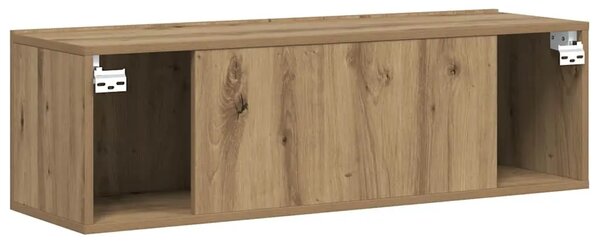 Zidni TV ormarić Artisan hrast 80x30x30 cm izrađeno drvo - Hrast artisan 80 cm 1