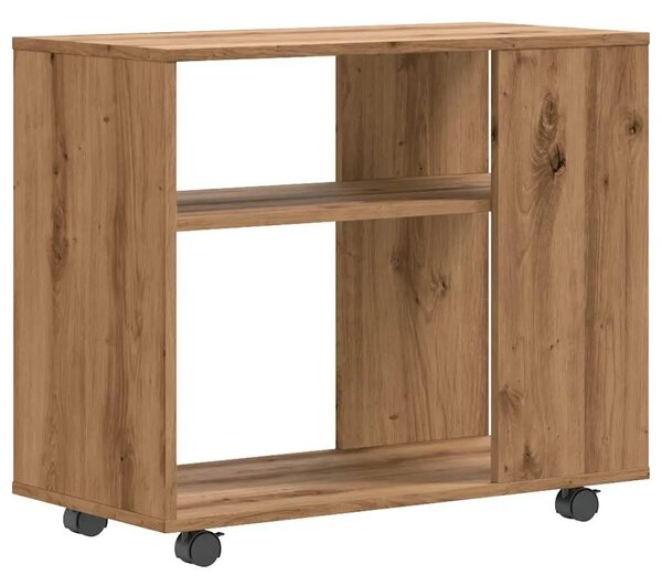Pomoćni stol Artisan hrast 70x35x60 5 cm izrađeno drvo - Hrast artisan
