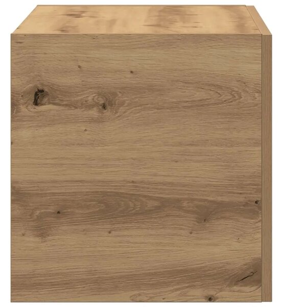 Zidni ormarić Artisan hrast 80x39x40 cm izrađeno drvo - Hrast artisan