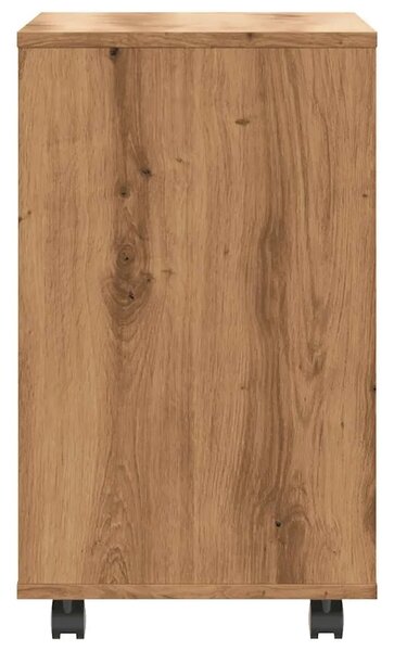 Pomoćni stol Artisan hrast 70x35x60 5 cm izrađeno drvo - Hrast artisan