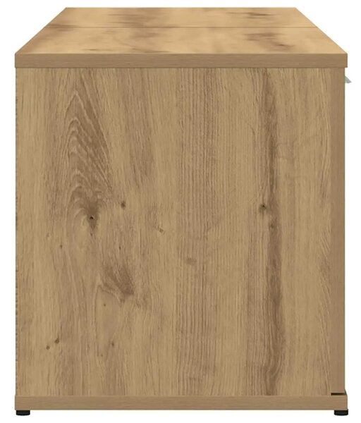 TV ormarić Artisan hrast 120x34x37 cm izrađeno drvo - Hrast artisan