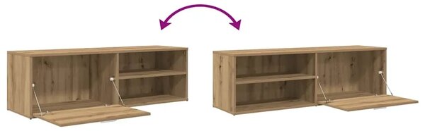 TV ormarić Artisan hrast 120x34x37 cm izrađeno drvo - Hrast artisan