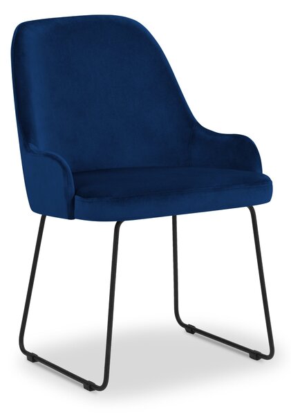 Blagovaonska stolica Velvet Olivine Kraljevsko plava