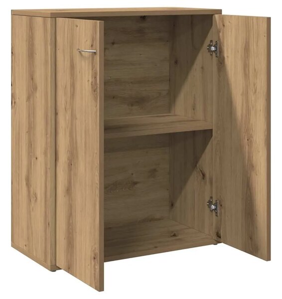 Komoda Artisan hrast 60x30x75 cm izrađeno drvo - Hrast artisan