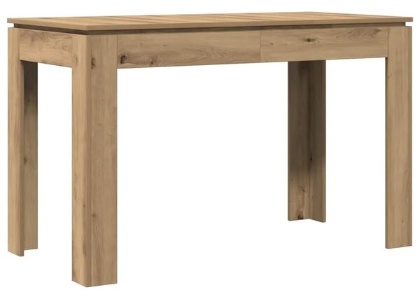 Blagovaonski stol Artisan hrast 120x60x76 cm izrađeno drvo - Hrast artisan