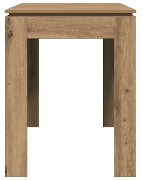 Blagovaonski stol Artisan hrast 120x60x76 cm izrađeno drvo - Hrast artisan