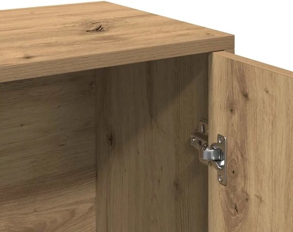 Komoda Artisan hrast 60x30x75 cm izrađeno drvo - Hrast artisan