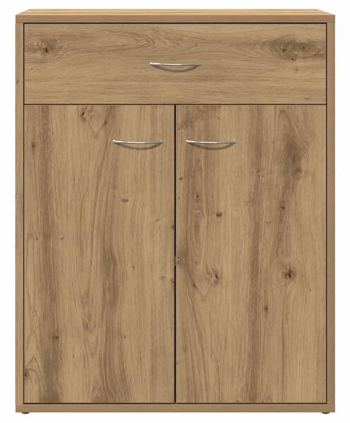 Komoda Artisan hrast 60x30x75 cm izrađeno drvo - Hrast artisan