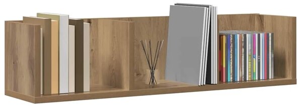 CD zidna polica Artisan hrast 75x18x18 cm izrađeno drvo - Hrast artisan