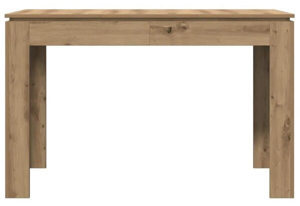 Blagovaonski stol Artisan hrast 120x60x76 cm izrađeno drvo - Hrast artisan