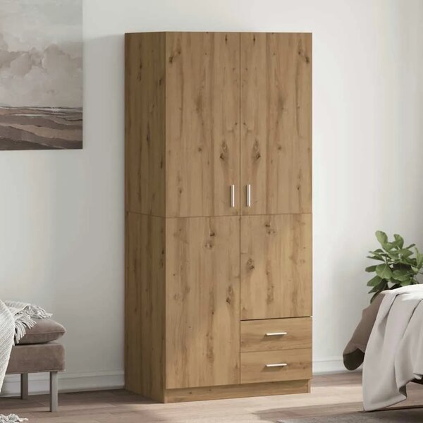 Ormar Artisan hrast 80x52x180 cm izrađeno drvo - Hrast artisan