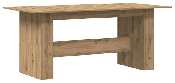 Blagovaonski stol Artisan hrast 180x90x76 cm izrađeno drvo - Hrast artisan
