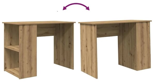 Stol Artisan hrast 100x55x75 cm konstruirano drvo - Hrast artisan