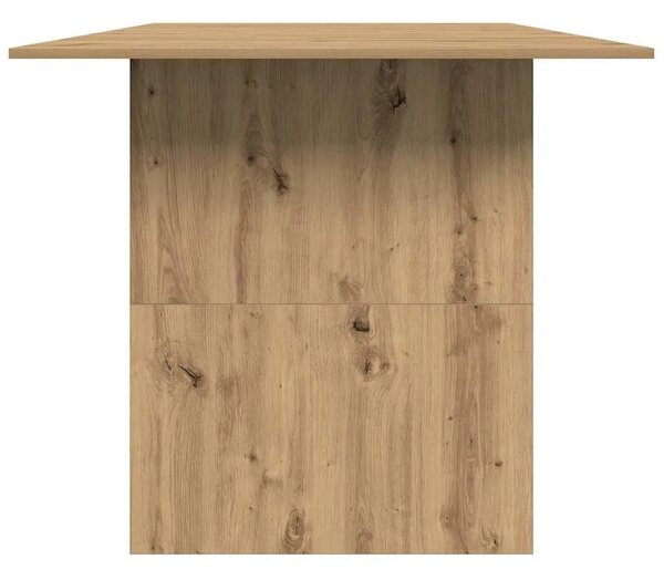 Blagovaonski stol Artisan hrast 180x90x76 cm izrađeno drvo - Hrast artisan