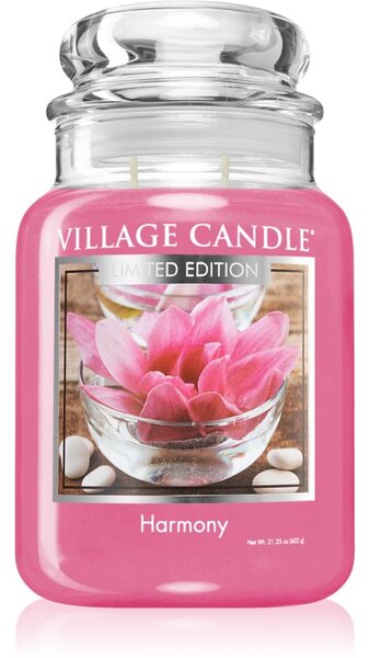 Village Candle Harmony mirisna svijeća (Glass Lid) 602 g