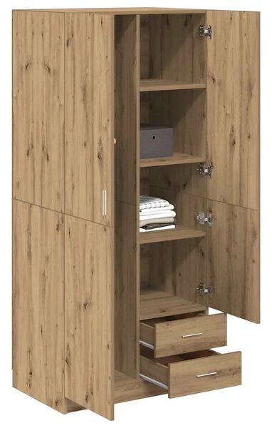 Ormar Artisan hrast 80x52x180 cm izrađeno drvo - Hrast artisan