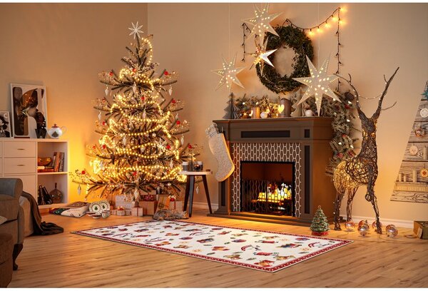 Crvena staza s božićnim motivom 80x200 cm Red Christmas – Villeroy&Boch