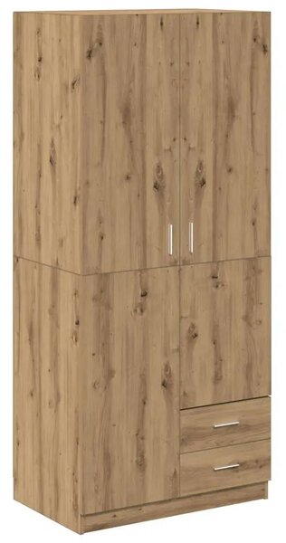 Ormar Artisan hrast 80x52x180 cm izrađeno drvo - Hrast artisan