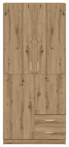 Ormar Artisan hrast 80x52x180 cm izrađeno drvo - Hrast artisan
