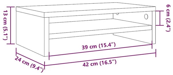 Blagovaonski stol Artisan hrast 180x90x76 cm izrađeno drvo - Hrast artisan
