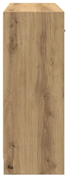 Komoda Artisan hrast 91x28x75 cm izrađeno drvo - Hrast artisan