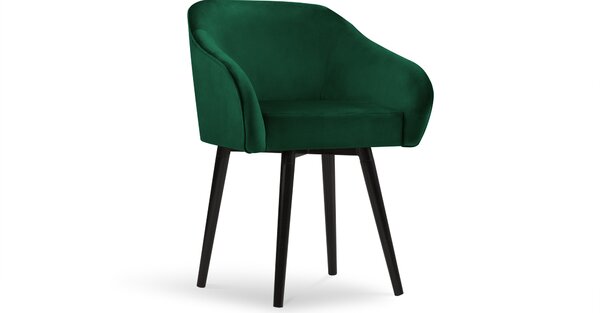 Blagovaonska stolica Velvet Tuff Zelena