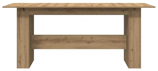 Blagovaonski stol Artisan hrast 180x90x76 cm izrađeno drvo - Hrast artisan