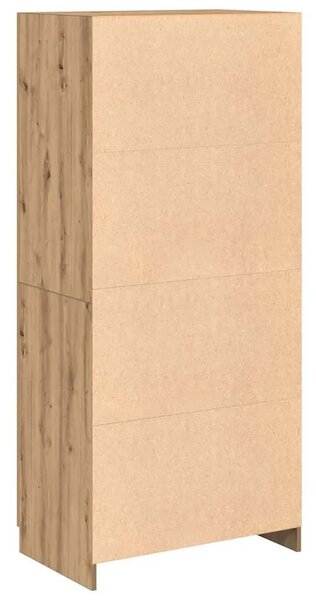 Ormar Artisan hrast 90x52x200 cm izrađeno drvo - Hrast artisan
