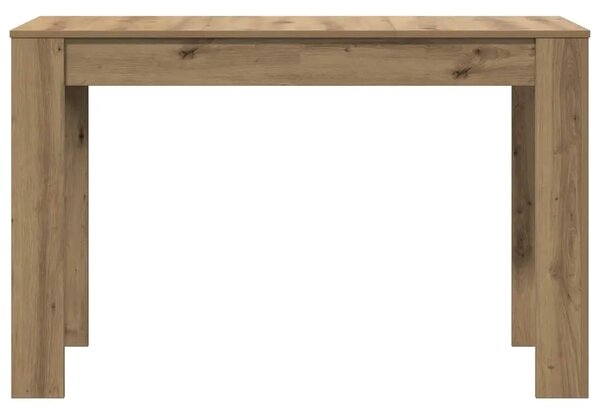 Blagovaonski stol Artisan hrast 120x60x76 cm izrađeno drvo - Hrast artisan