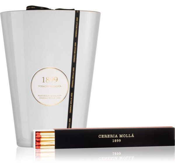 Cereria Mollá Gold Edition Tobacco & Amber mirisna svijeća 3500 g