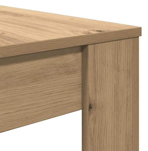 Blagovaonski stol Artisan hrast 120x60x76 cm izrađeno drvo - Hrast artisan